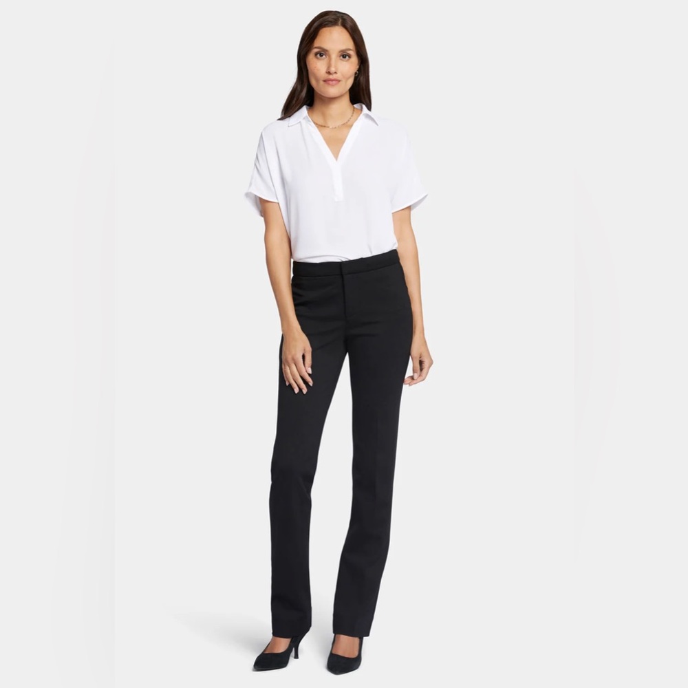 NYDJ Slim Trouser Pants‎ Black